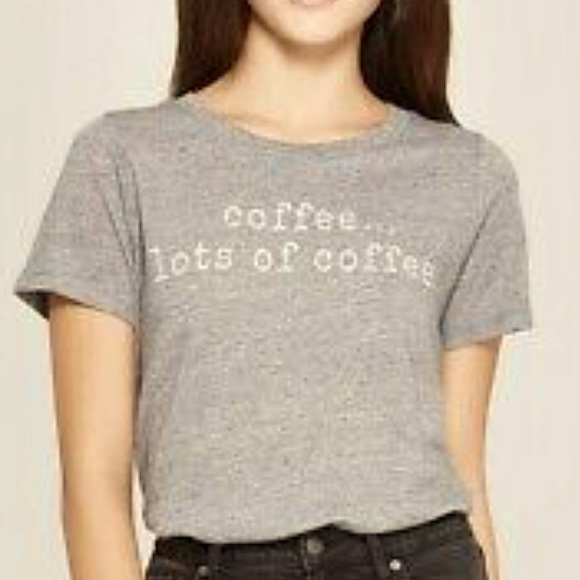 Grayson Threads Tops - 🎀4x HP🎀”Coffee...Lots of coffee” Charcoal Tee